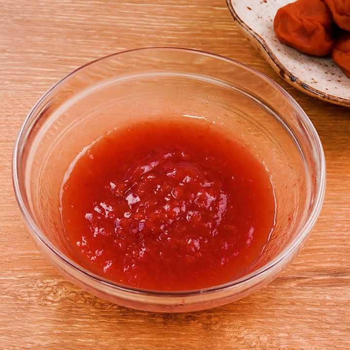 あと引くうまさ 梅肉ソースのレシピ動画 作り方 Delish Kitchen
