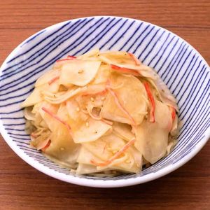 かぶとかにかまぼこの中華サラダ