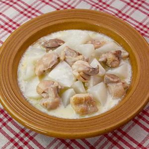 「鶏肉と大根のクリーム煮」のレシピ動画