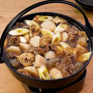 「牛肉と舞茸のいも煮」のレシピ動画