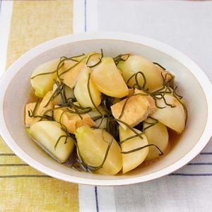 「かぶと刻み昆布のさっと煮」のレシピ動画