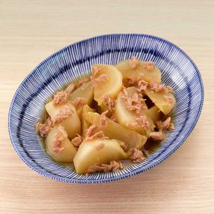 「かぶとツナのかんたん煮」のレシピ動画