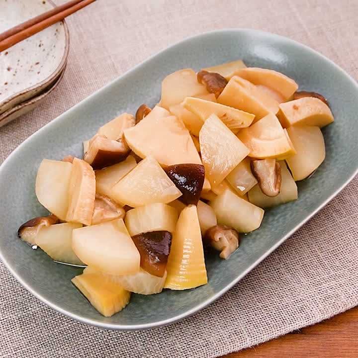たけのこと大根の煮物