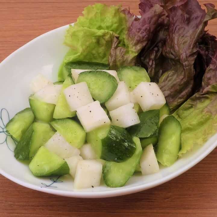 かぶときゅうりのサラダ