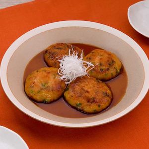 「白玉粉で大根餅」のレシピ動画