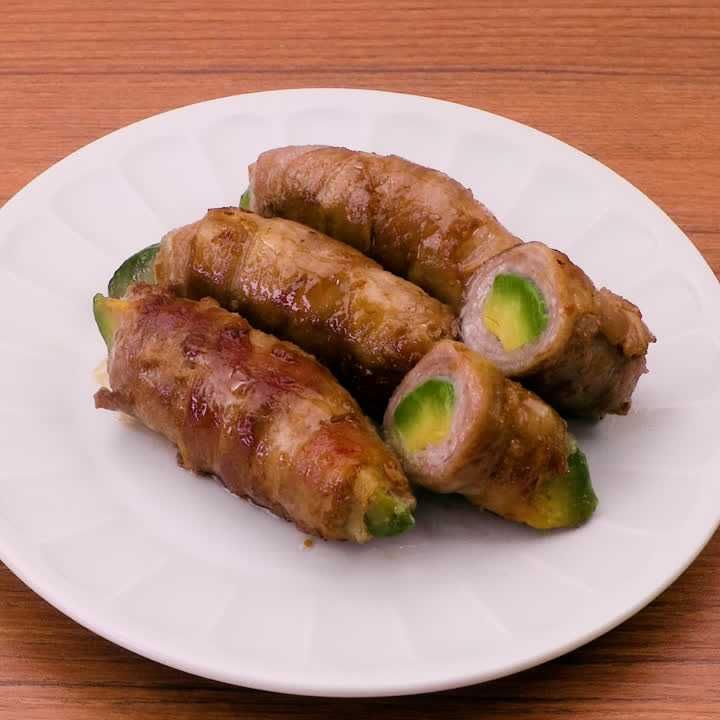アボカドの肉巻き