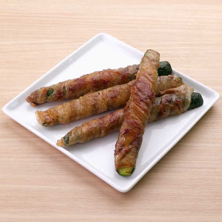 キュウリの肉巻き