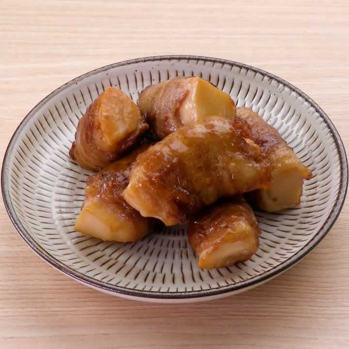 たけのこの肉巻き