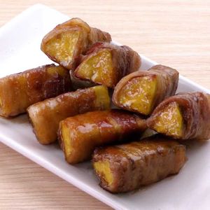 さつまいもの肉巻き