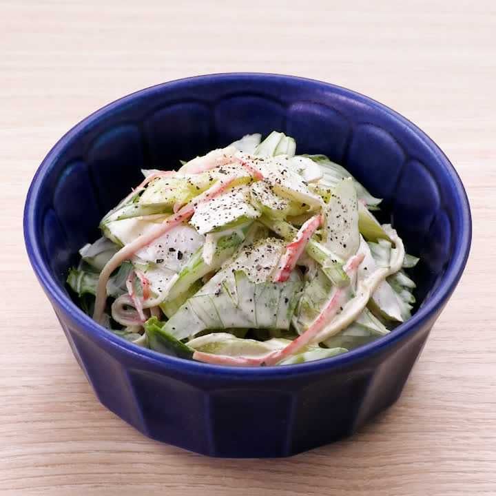 セロリとかにかまぼこのマヨサラダ