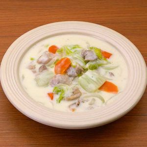 「白菜のクリームシチュー」のレシピ動画