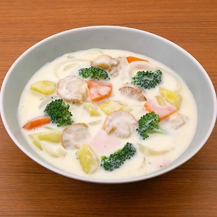 ホタテのクリームシチュー
