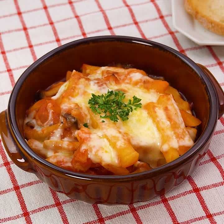 きのことトマト缶を使って旨みたっぷり♪人気の料理のレシピ8選