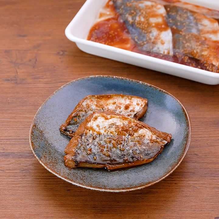 下味冷凍 サワラのコチュジャン焼き
