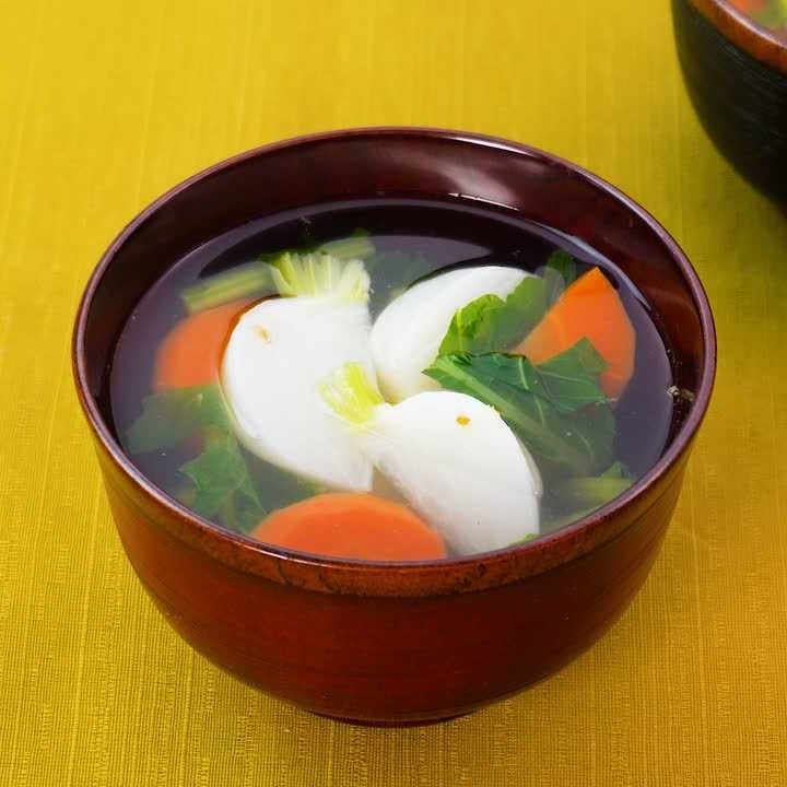 かぶの柚子胡椒スープ