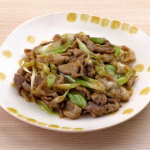 「豚肉とねぎのカレー炒め」のレシピ動画