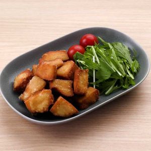 「高野豆腐のシンプル唐揚げ」のレシピ動画