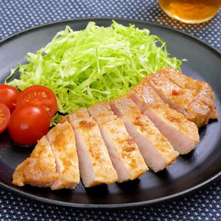 豚ロースの辛みそ漬け焼き