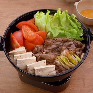 「レタスのすき焼き」のレシピ動画