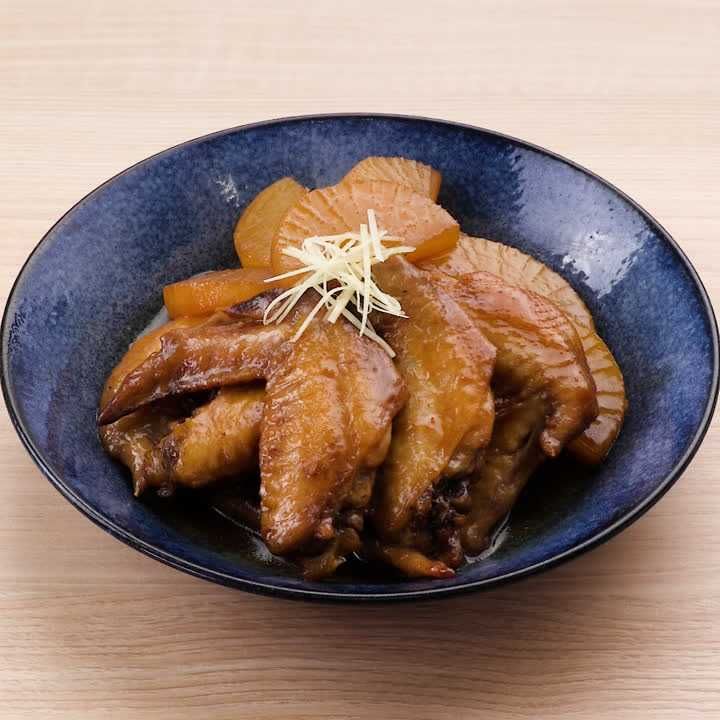 手羽先と大根の煮物