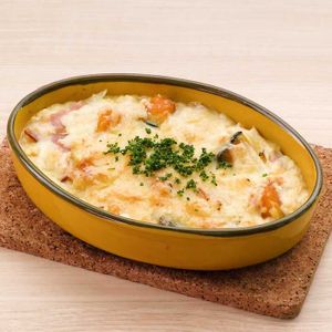 かぼちゃの豆腐グラタン