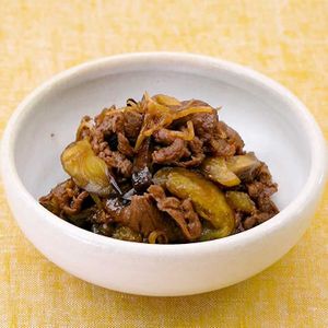 「牛肉となすのしぐれ煮」のレシピ動画