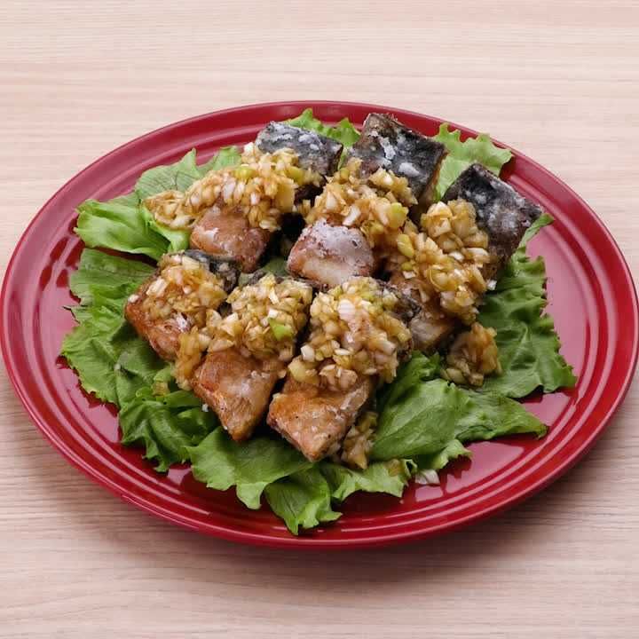 サバのユーリンチー風