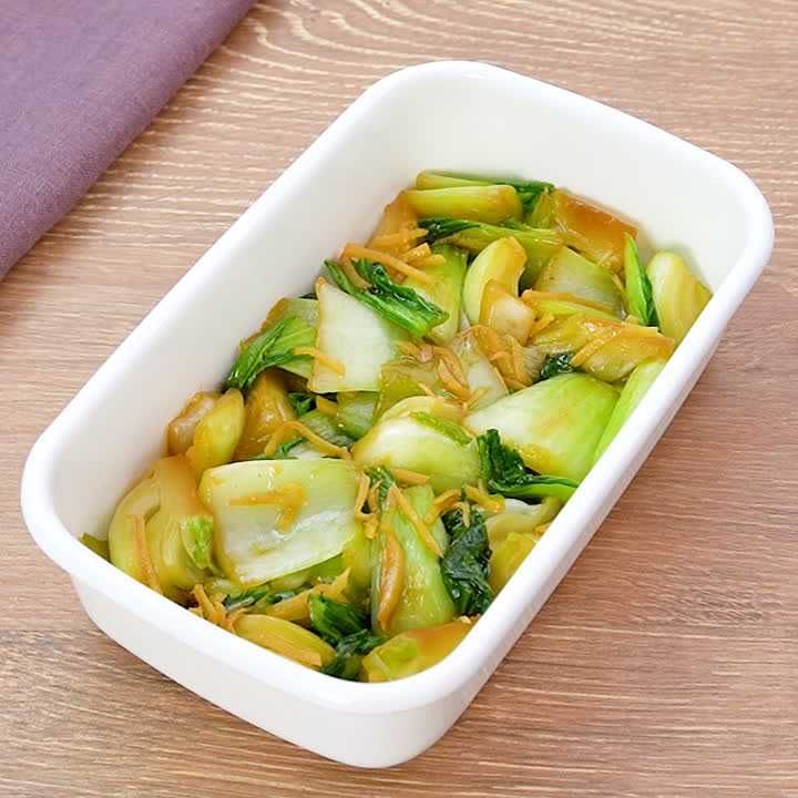 チンゲン菜のオイスター炒め