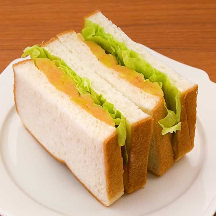 お昼ごはんにぴったり たらこサンドのレシピ動画 作り方 Delish Kitchen