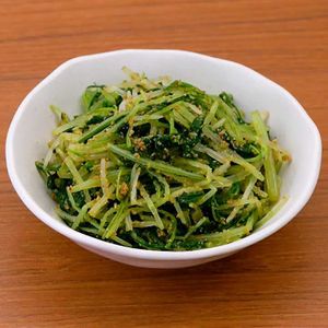 水菜の胡麻和え