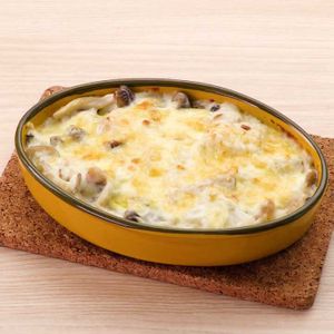 「鶏肉と大根のクリームグラタン」のレシピ動画