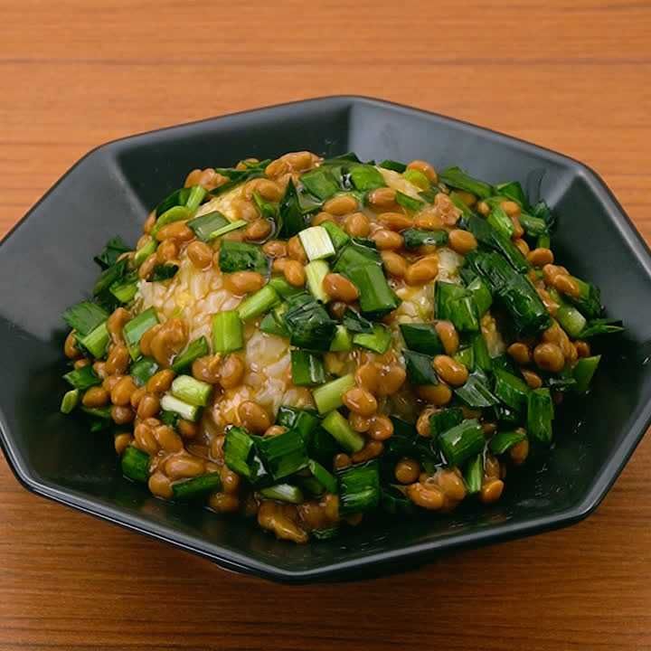 納豆あんかけチャーハン