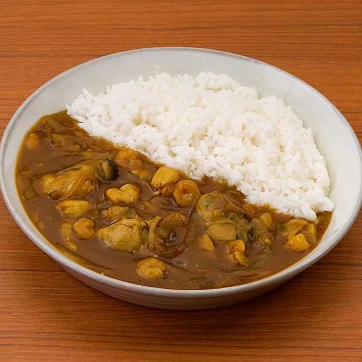 牡蠣入りシーフードカレー