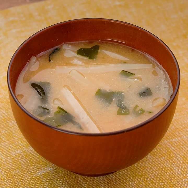 大根の皮の味噌汁