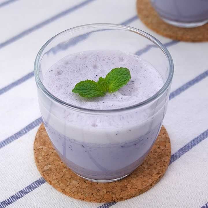 大根とブルーベリーのスムージー