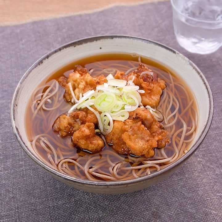 食べ応え十分！ 唐揚げそばのレシピ動画・作り方 | デリッシュキッチン