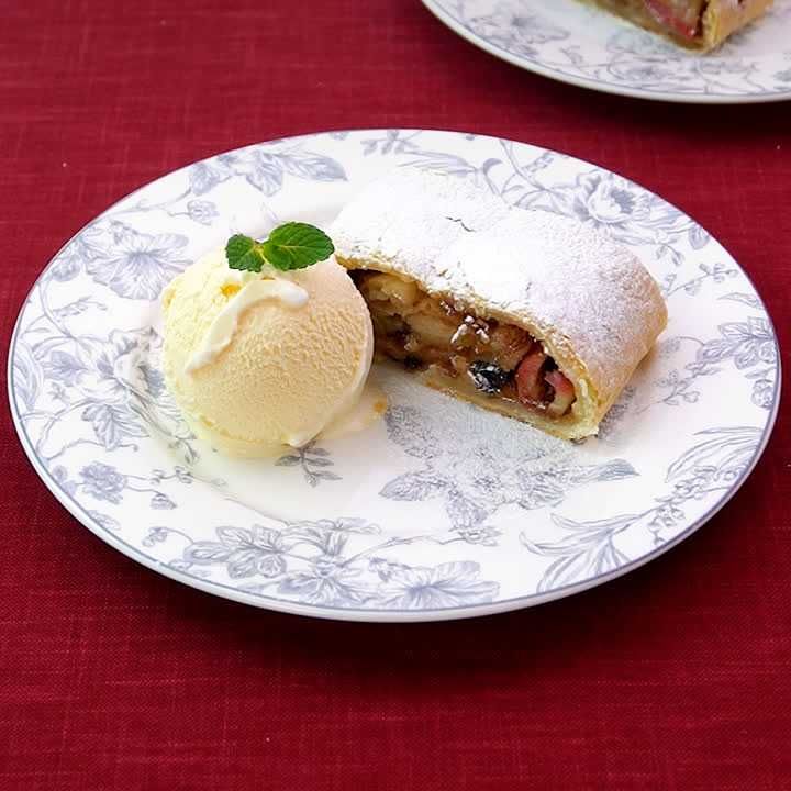 アップルシュトゥルーデル風