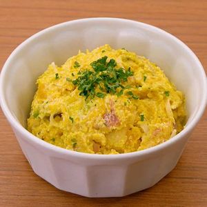 「おから入りかぼちゃサラダ」のレシピ動画