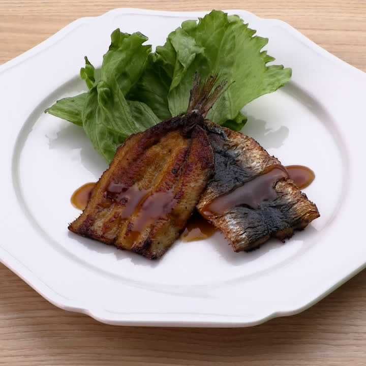 いわしのバタームニエル