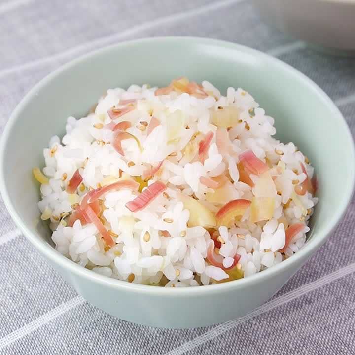 みょうがご飯