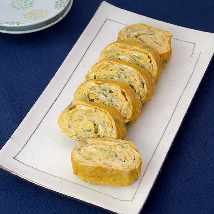 みょうが入り卵焼き