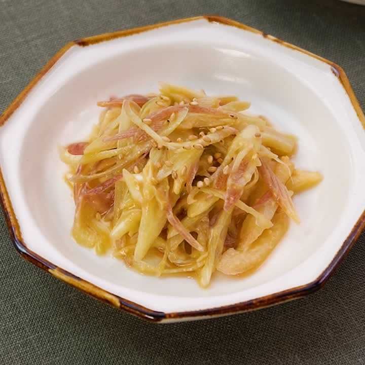 みょうがの酢味噌あえ