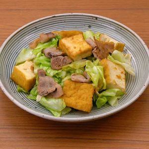 「豚バラと厚揚げの味噌炒め」のレシピ動画