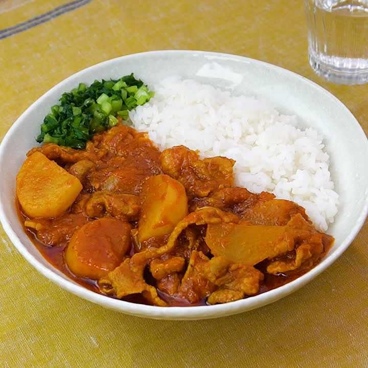 かぶのカレーライス