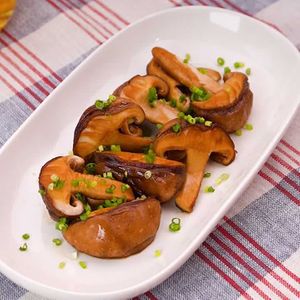 しいたけのバターしょうゆ焼き