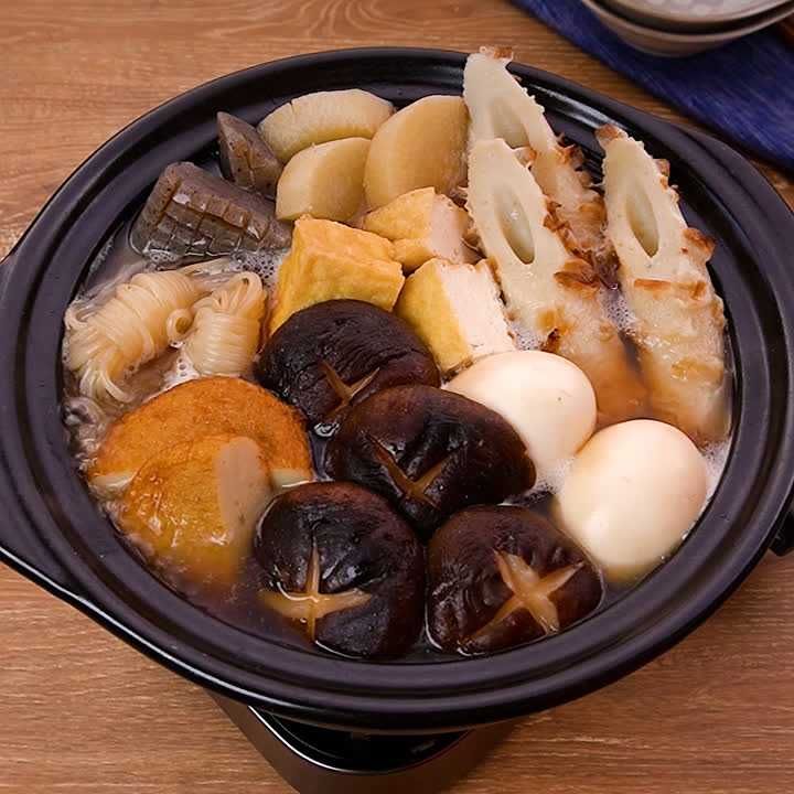 しいたけ入りおでん