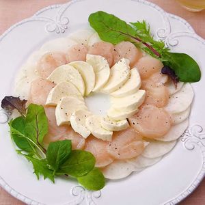 「かぶと帆立のホワイトリースサラダ」のレシピ動画