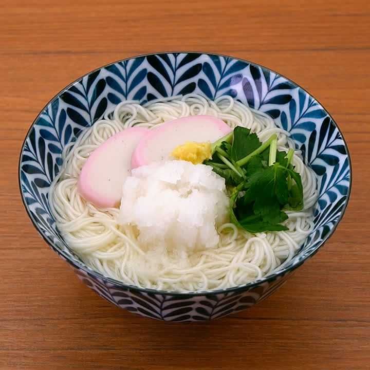 白だしにゅうめん