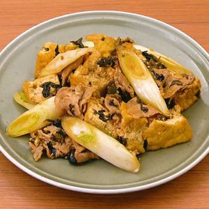 「高菜と豚肉のピリ辛炒め」のレシピ動画