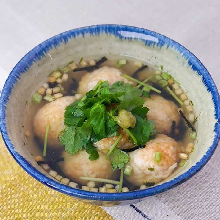 たこ焼き茶漬け